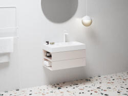 RAVAK SD Lite 80 B fürdőszobai szekrény mosdó alá Alabaster Pink X000001878 (X000001878) - ravakdepo