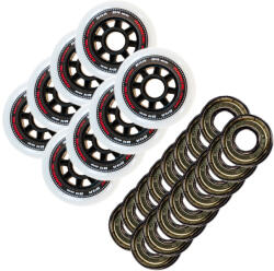 Tempish Roți inline Radical 84 mm 84A 8-Pack + ABEC 9 16-Pack