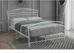 Siena Elegance Fém Ágy Fehér 120x200 cm