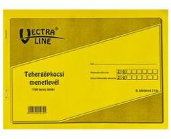 Vectraline Nyomtatvány tehergépjármű menetlevél VECTRALINE A/4 100 lapos (DGJ-21) - irodaszer