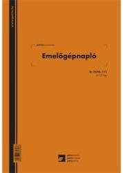 Pátria Nyomtatvány emelőgépnapló PÁTRIA 2+25 lapos A/4 álló (D.7570-111) - irodaszer