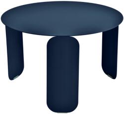 Fermob Sötétkék fém kerti dohányzóasztal Fermob Bebop 60 cm (FB-5613-92)
