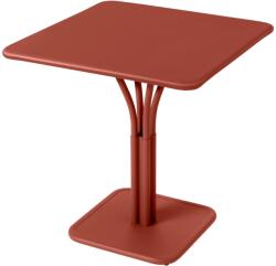 Fermob Földpiros fém asztal Fermob Luxembourg talapzat 71 x 71 cm (FB-4142-20)