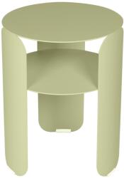 Fermob Világoszöld fém kerti oldalasztal Fermob Bebop 35 cm (FB-5627-65)