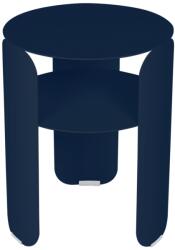 Fermob Sötétkék fém kerti oldalasztal Fermob Bebop 35 cm (FB-5627-92)
