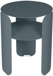 Fermob Szürke fém kerti oldalasztal Fermob Bebop 35 cm (FB-5627-26)