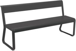 Fermob Fekete fém pad háttámlával Fermob Bellevie 161 cm (FB-8415-42)