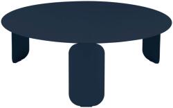 Fermob Sötétkék fém kerti dohányzóasztal Fermob Bebop 80 cm (FB-5616-92)