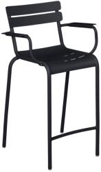 Fermob Antracit fém bárszék Fermob Luxembourg 69, 5 cm (FB-4113-47)