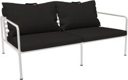 HOUE Fekete kárpitozott kerti kanapé HOUE Avon 159 cm (14207-6808)