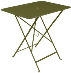 Fermob Zöld fém összecsukható asztal Fermob Bistro 57 x 77 cm - pesto ernyő (FB-0243-D3)