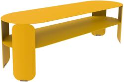 Fermob Sárga fém kerti dohányzóasztal Fermob Bebop 120 x 40 cm (FB-5628-C6)