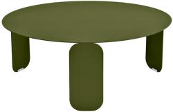 Fermob Zöld fém kerti dohányzóasztal Fermob Bebop 80 cm - pesto árnyékoló (FB-5616-D3)