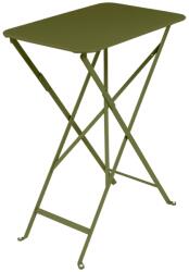Fermob Zöld fém összecsukható asztal Fermob Bistro 37 x 57 cm - pesto ernyő (FB-6034-D3)