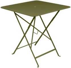 Fermob Zöld fém összecsukható asztal Fermob Bistro 71 x 71 cm - pesto ernyő (FB-0244-D3)