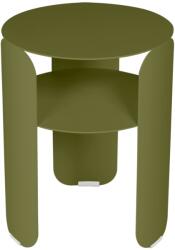 Fermob Zöld fém kerti oldalasztal Fermob Bebop 35 cm - pesto ernyő (FB-5627-D3)