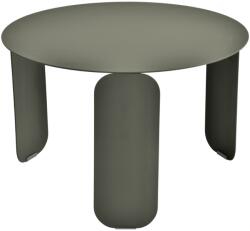 Fermob Szürkészöld fém kerti dohányzóasztal Fermob Bebop 60 cm (FB-5613-48)