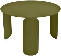 Fermob Zöld fém kerti dohányzóasztal Fermob Bebop 60 cm - pesto ernyő (FB-5613-D3)