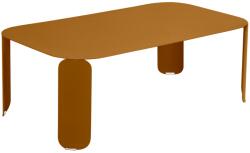 Fermob Barna fém kerti dohányzóasztal Fermob Bebop II. 120 x 70 cm (FB-5626-D2)