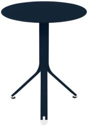 Fermob Sötétkék fém asztal Fermob Rest'O Ø 60 cm (FB-8810-92)