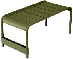Fermob Zöld fém kerti dohányzóasztal Fermob Luxembourg 86 x 44 cm - pesto ernyő (FB-4161-D3)