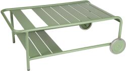 Fermob Cactus Green fém kerti dohányzóasztal Fermob Luxembourg 105 x 72 cm (FB-4168-82)