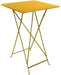 Fermob Sárga fém összecsukható bisztróasztal Fermob Bistro 71 x 71 cm (FB-0250-C6)