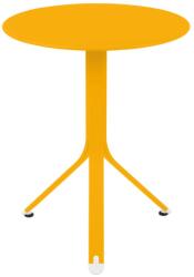 Fermob Sárga fém asztal Fermob Rest'O Ø 60 cm (FB-8810-C6)