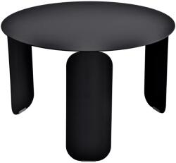 Fermob Fekete fém kerti dohányzóasztal Fermob Bebop 60 cm (FB-5613-42)