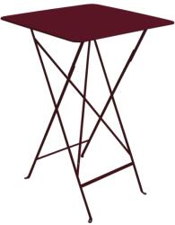 Fermob Cseresznyepiros fém összecsukható bisztróasztal Fermob Bistro 71 x 71 cm (FB-0250-B9)