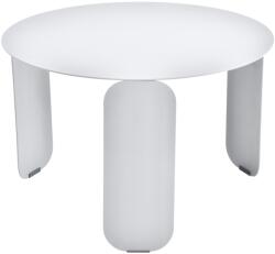 Fermob Fehér fém kerti dohányzóasztal Fermob Bebop 60 cm (FB-5613-01)