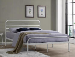 Bolonia Modern Fém Ágy Fehér 140x200 cm