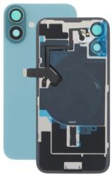 Apple iPhone 16 Plus - Hátsó üveg + Kamera lencse + Fémlemez + Magsafe mágnes (Teal)