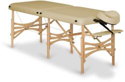 HABYS® Masa de masaj pliabila HABYS® Alba Culoare: bej (#33) - Vinyl Flex, Dimensiunea și culoarea cadrului: 180 x 70 cm - fag deschis