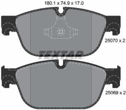 TEXTAR Set placute frana TEXTAR 2507001 (2507001)