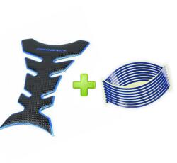  Tankpad és felnicsík csomag kék (1459BUP)