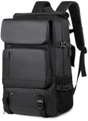 Dollcini Minimalista Uniszex Laptop Hátizsák - Vízálló - Fekete (546321)