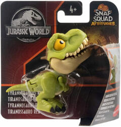 Mattel Jurassic World Snap Squad mini dínó - Tyrannosaurus Rex