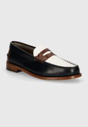 Paul Smith bőr mokaszin sötétkék, férfi, M1S-LID06-NLEA - sötétkék Férfi 41