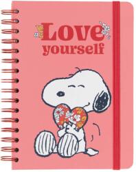 Grupo Erik spirálos vonalas napló/Bullet Journal (A5), Snoopy (5) (CTFBA50042)