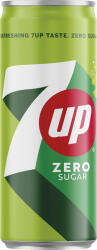 7 Up Zero 0, 33l dobozos 24/# DRS