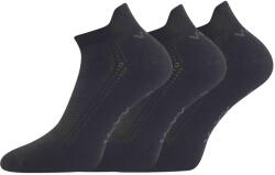 VoXX 3PACK șosete VoXX bambus negre (Blake) S (172390)