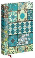 Realsystem Tanári zsebkönyv REALSYSTEM papírborító A/5 heti mozaik 2025-2026 (5311-67) - fotoland