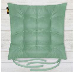 EUROFIRANY Ada ülőpárna megkötővel Világos türkiz 40x40x6 cm