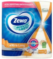 Zewa Kéztörlő tekercses háztartási ZEWA Wisch&Weg Extra Long Design 2 rétegű 2 tekercses (43222) - fotoland