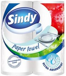 Sindy Kéztörlő tekercses háztartási SINDY 2 rétegű 2 tekercses (KKC2002017) - fotoland