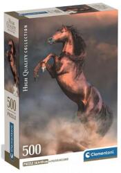 Clementoni Ágaskodó barna lovas puzzle -500 darabos - Clementoni (JVL-CMC35595)