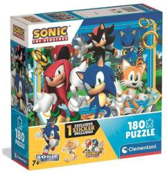 Clementoni Sonic a sündisznó 180 darabos puzzle + matrica - Clementoni (JVL-CMC29799)
