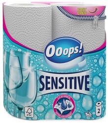 Ooops! Kéztörlő tekercses háztartási OOOPS! Sensitive 2 rétegű 2 tekercses (KKC20021163) - fotoland