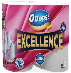 Ooops! Kéztörlő tekercses háztartási OOOPS! Excellence 3 rétegű 2 tekercses (KKC30021884) - fotoland